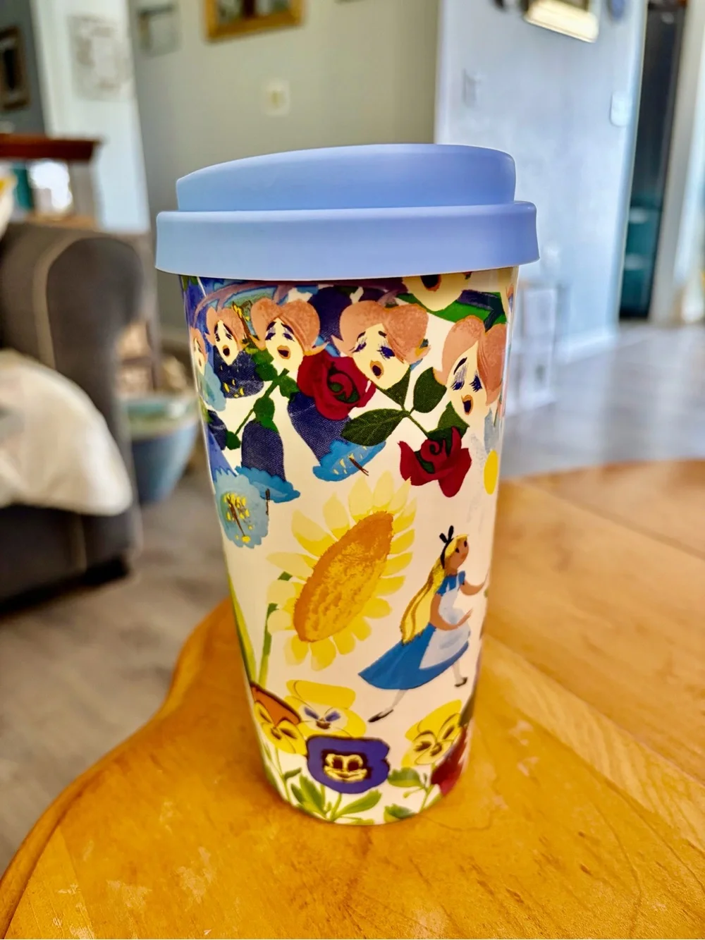 Disney Alice in Wonderland Travel Mug by Mary Blair 13 oz